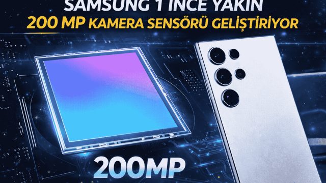 Samsung 1 İnçe Yakın 200 MP Kamera Sensörü Geliştiriyor