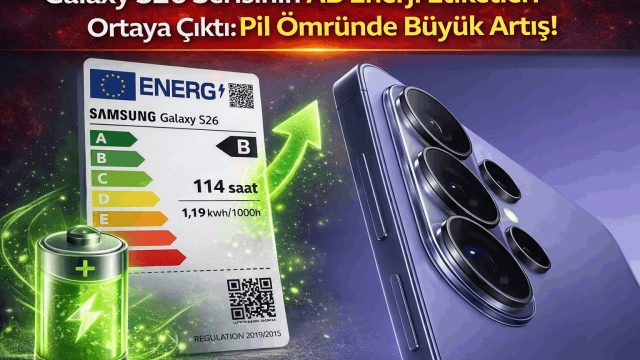 Samsung Galaxy S26 Serisinin AB Enerji Etiketleri Sızdı: Pil Süresi Uçtu, Çevrim Ömrü Düştü