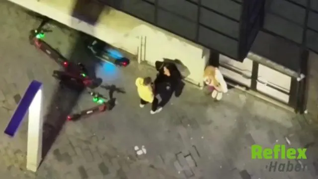 Beyoğlu’nda Dron Destekli Denetimde Fuhuş Pazarlığı Tespit Edildi