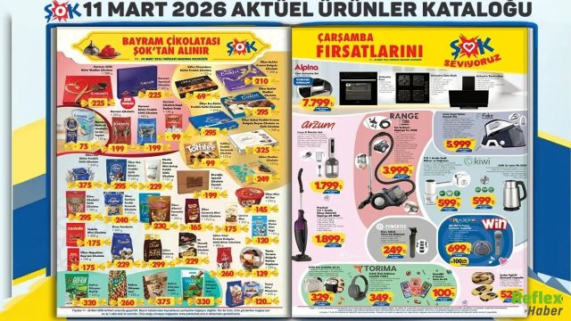 ŞOK 11 Mart 2026 Aktüel Ürünler Kataloğu Açıklandı: Bayram Öncesi Dev İndirimler