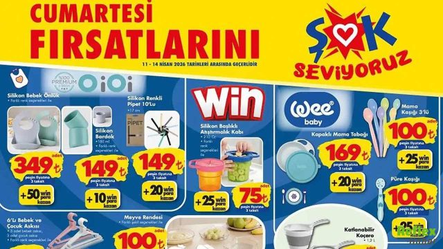 ŞOK 11 Nisan 2026 Aktüel Kataloğu Açıklandı Hafta Sonu Fırsatları Raflarda