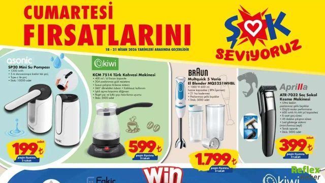 ŞOK 18 Nisan 2026 Aktüel Kataloğu Yayımlandı: İndirimli Ürünler Raflara Geliyor