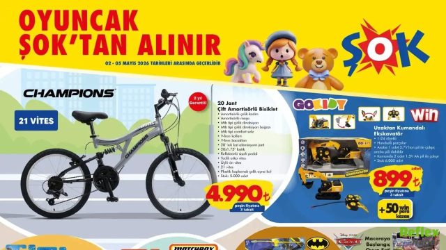 Şok 2 Mayıs 2026 Aktüel Kataloğunda İndirimli Ürünler Belli Oldu