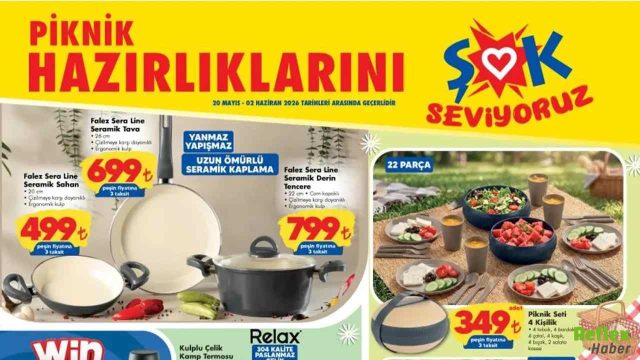 ŞOK 20 Mayıs 2026 Aktüel Kataloğunda Kurban Bayramı İndirimleri Başladı