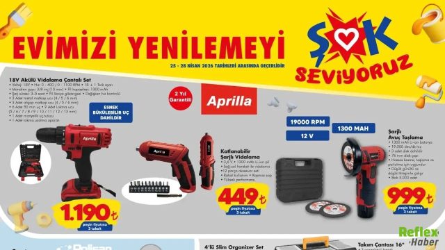 ŞOK 25 Nisan 2026 Aktüel Ürünler Kataloğu Fırsatları Belli Oldu