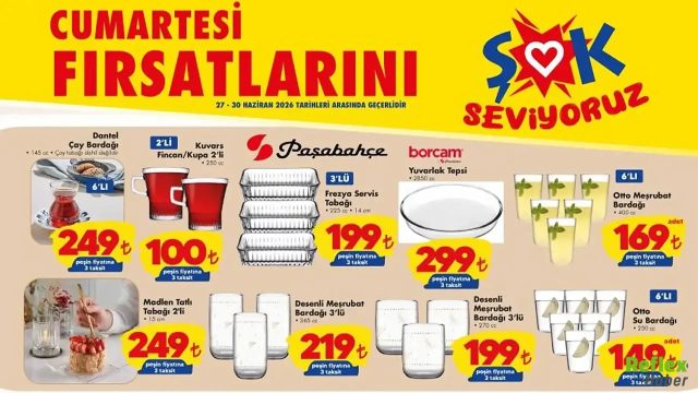 ŞOK 27 Haziran 2026 Aktüel Ürünler Kataloğu Belli Oldu! İşte Hafta Sonunun Dikkat Çeken Fırsatları