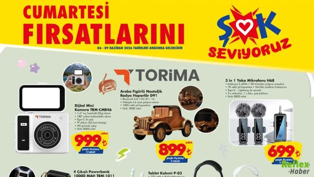 ŞOK 6 Haziran 2026 Aktüel Ürünler Kataloğu Raflarda