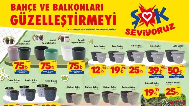 ŞOK 9 Mayıs 2026 Aktüel Kataloğu Hafta Sonu İndirimleri Raflarda