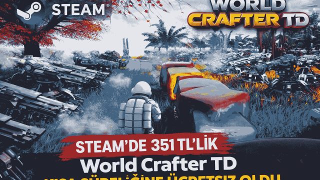 Steam’de 351 TL’lik World Crafter TD Kısa Süreliğine Ücretsiz Oldu