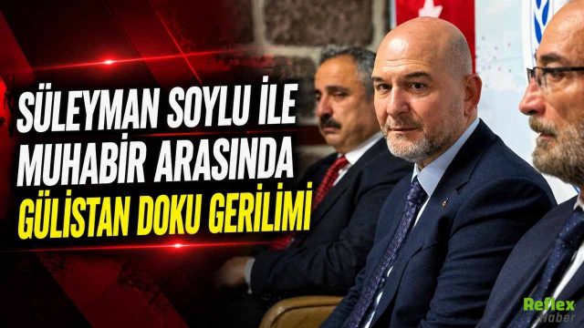 Süleyman Soylu İle Muhabir Arasında Gülistan Doku Gerilimi