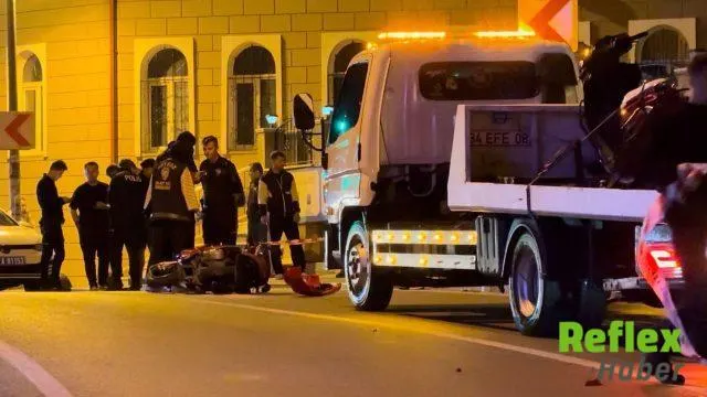 Beykoz'da Direğe Çarpan Motosikletin Sürücüsü Hayatını Kaybetti