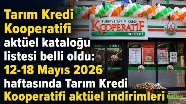 Tarım Kredi Aktüel Katalog 12-18 Mayıs 2026 İndirimleri