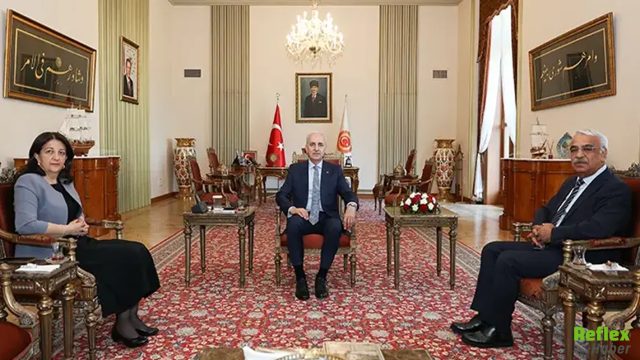 TBMM'de Kritik Zirve! Kurtulmuş İle DEM Parti Heyeti Bir Araya Geldi