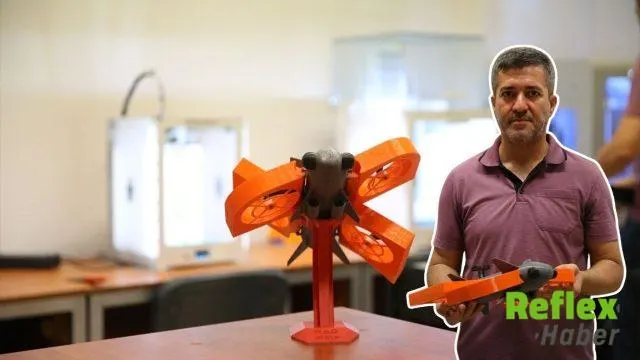 Kahramanmaraş’ta Kuş Görünümlü Roket Dron Tasarımına Patent
