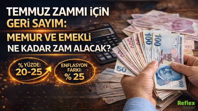Temmuz Zammı İçin Geri Sayım: Memur Ve Emekli Ne Kadar Zam Alacak?