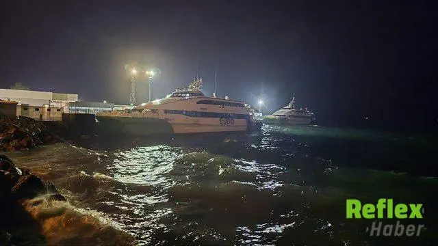 Budo’nun 12 Deniz Otobüsü Seferi İ̇ptal Edildi