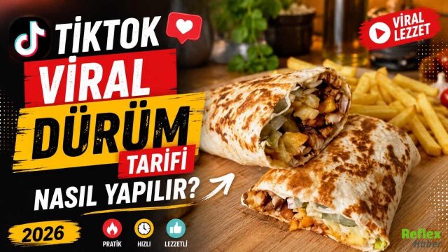 Tiktok viral dürüm tarifi nasıl yapılır? 2026