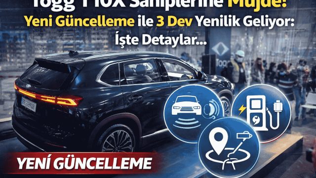 Togg T10X Kullanıcılarına Yeni TruOS Müjdesi: Araçlar Uzaktan Güncellenecek