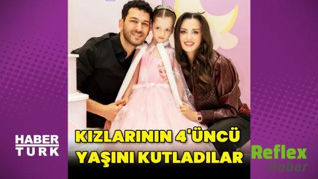 Murat Yıldırım Ve İman Elbani, Miray’ın Dördüncü Yaşını Kutladı