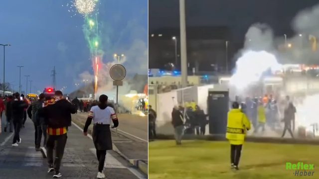 Torino’da Maç Öncesi Gerginlik Galatasaray Taraftarına Polis Müdahalesi