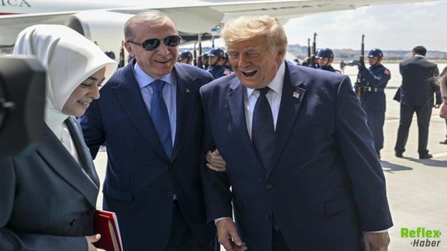Trump'ın Ankara'daki İlk Mesajı Gündem Oldu! Uçağını Göstererek Anlattı
