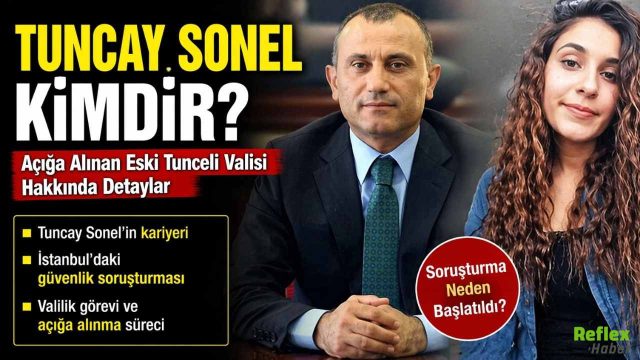 Tuncay Sonel Kimdir? Açığa Alınan Eski Tunceli Valisi Hakkında Detaylar