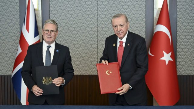 Türkiye İle Birleşik Krallık Arasında Güvenlik Ve Savunma Ortaklığı İmzalandı