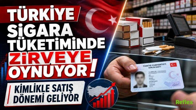 Türkiye Sigara Tüketiminde Zirveye Oynuyor! Kimlikle Satış Dönemi Geliyor