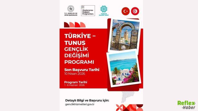 Türkiye'den Tunus'a Gençlik Köprüsü: Başvurular Başladı