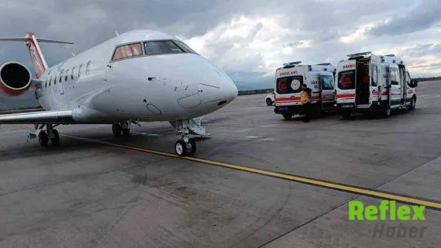 Ertuğrul Bebek İ̇çin Muş’tan İ̇stanbul’a Uçak Ambulans Sevki