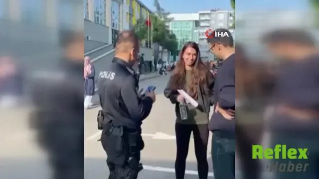 Samsun'da Polis Ekipleri Kpss Adaylarının İ̇mdadına Yetişti