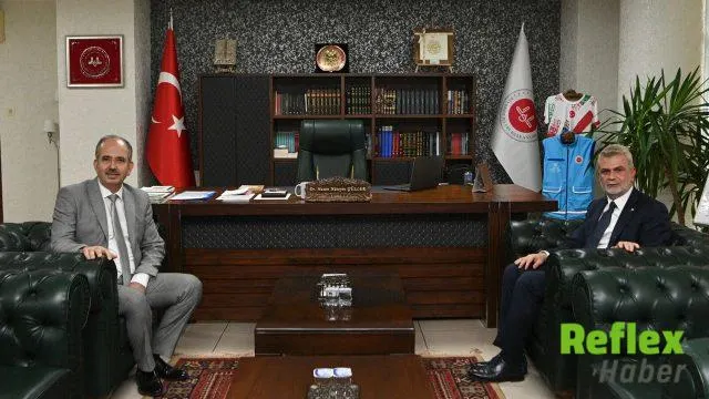 Başkan Görgel’den Gülecen, Kan ve Güler’e ziyaret