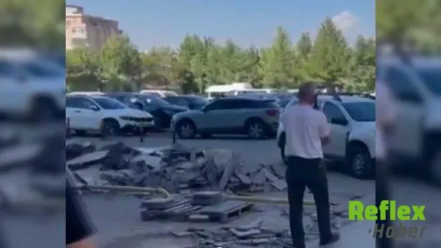 Diyarbakır'da deprem nedeniyle zeminde çatlaklar oluştu | VİDEO İZLE