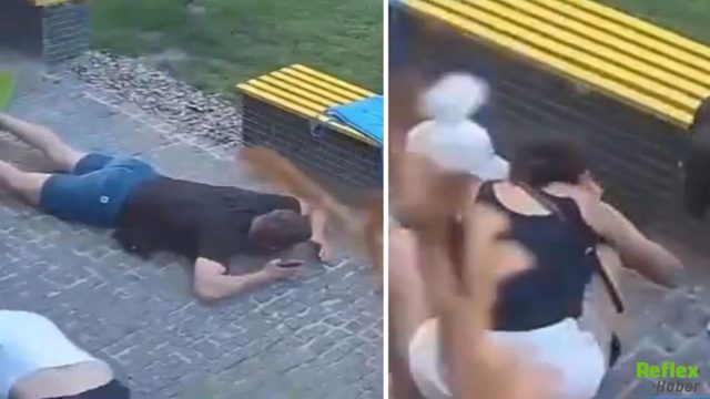 Ukrayna'da Füze Alarmı! Sivillerin Kaçış Anı Saniye Saniye Kaydedildi