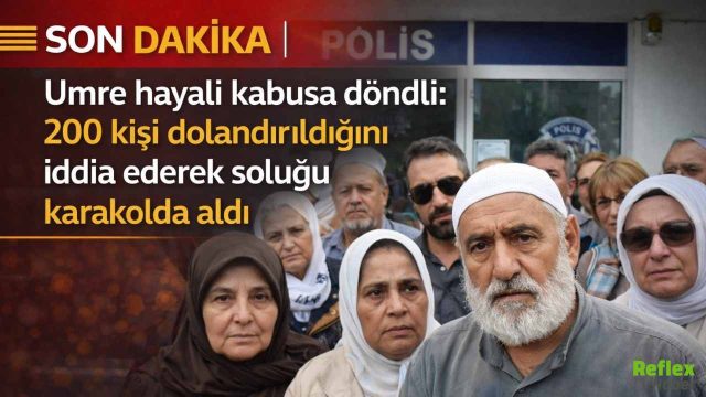 Umre Hayali Yarım Kaldı! 200 Kişi Dolandırıldı