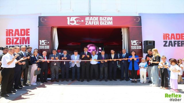 Uşak'ta 15 Temmuz Anma Çadırı Açıldı! Milli Birlik Ruhunu Yaşatacak
