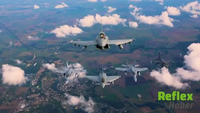 F-16 Uçakları Litvanya’daki Medya Gününe Katıldı