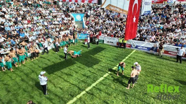 Kahramanmaraş’ta 30. Bertiz Boyalı Güreş Festivali başladı