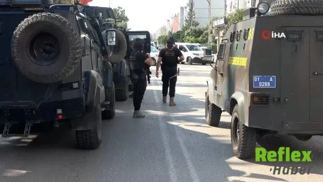 Adana'da firari polise ateş açtı, ardından el bombasının pimini çekti
