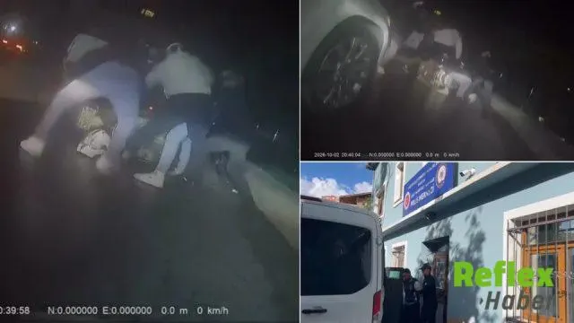 Sarıyer’de Motokuryeye Yol Kesen Dört Kişi Saldırdı