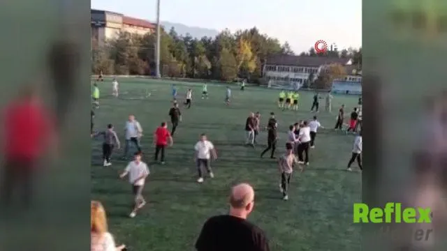 Safranbolu'da U17 Maçı Yumruklu Kavga Sonrası 78. Dakikada Tatil Edildi