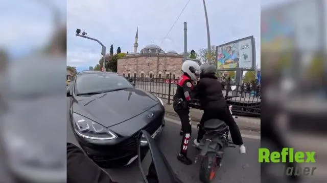 Şişli’de Kaçan Plakasız Motosikletli Beşiktaş’ta Yakalandı