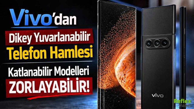 Vivo’dan Teknoloji Dünyasını Sarsacak Hamle! Yuvarlanabilir Telefon Ortaya Çıktı