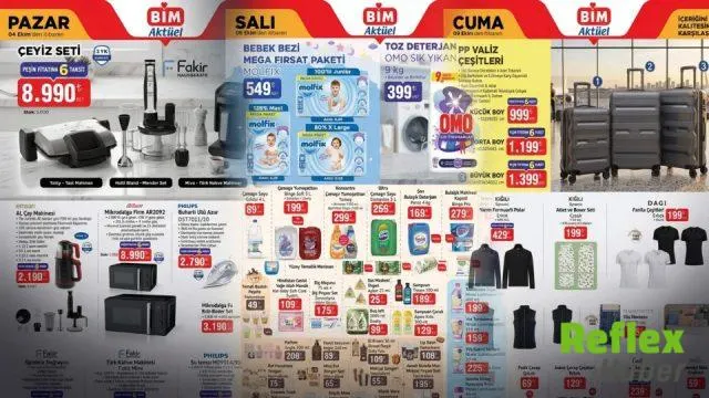 Bim 6-9 Ekim Aktüel Kataloğu: Gıda, Ev Ve Bebek Ürünleri Raflarda