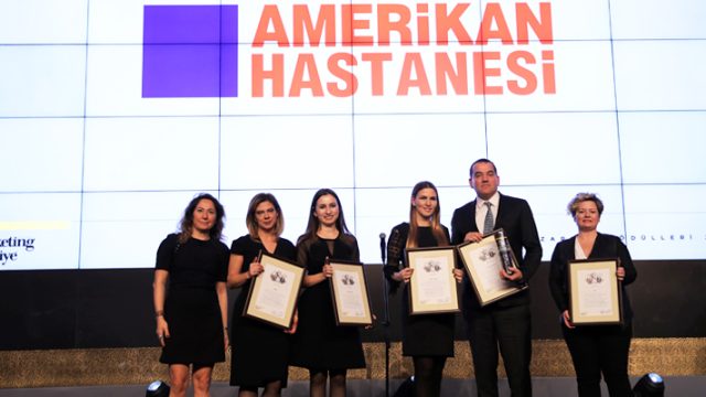 VKV Amerikan Hastanesi’ne “The One Awards Lider Marka Ödülü”