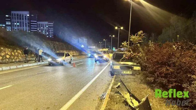 Kastamonu’da Üç Araçlı Kazada Bir Sürücü Yaralandı