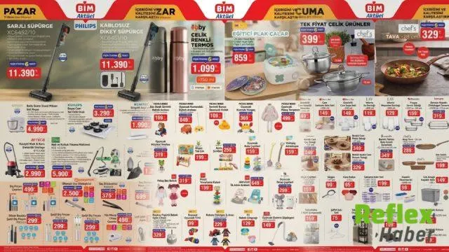 Bim'in 11-16 Ekim Kataloğunda Ev Ve Kişisel Bakım Fırsatları