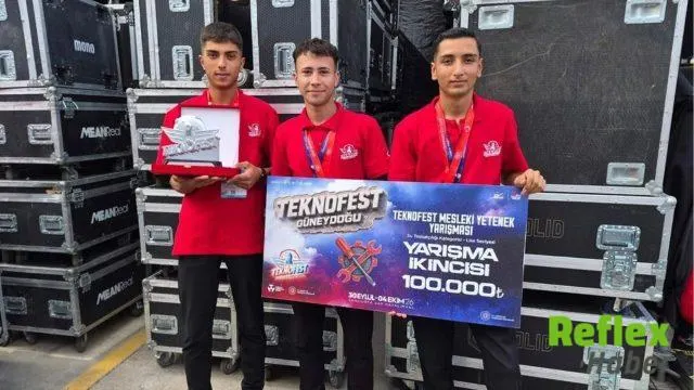 Karaelbistanlı Öğrenciler Teknofest’te Türkiye İ̇kincisi Oldu