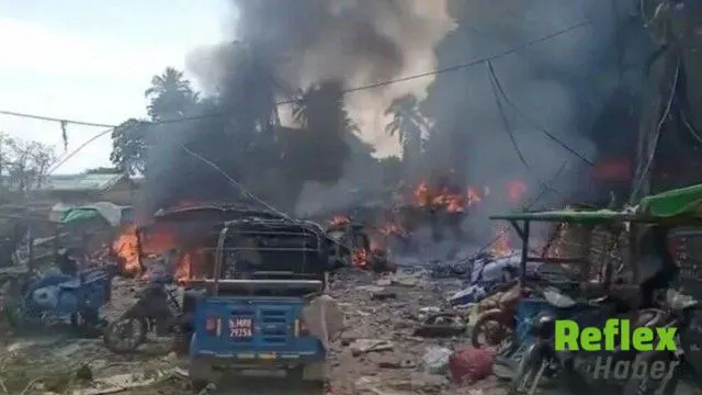 Rakhine’deki Pazar Saldırısında En Az 33 Can Kaybı