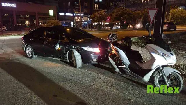 Adıyaman'da Otomobil Ve Motosiklet Çarpıştı: Bir Kişi Yaralandı